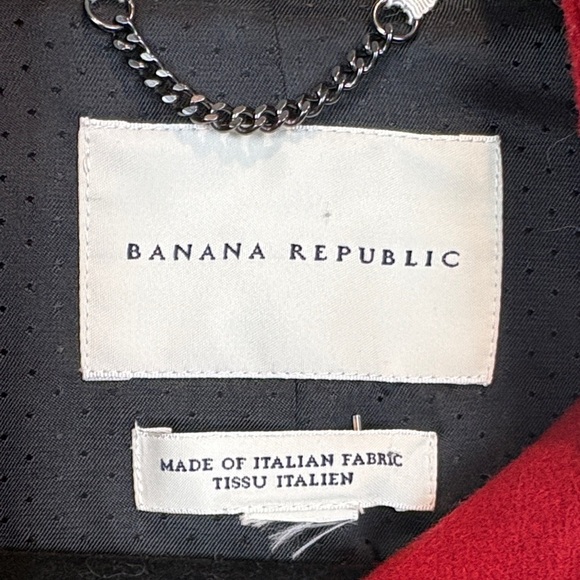 Banana Republic Women's Bold Red Trench Coat - Picture 8 of 16